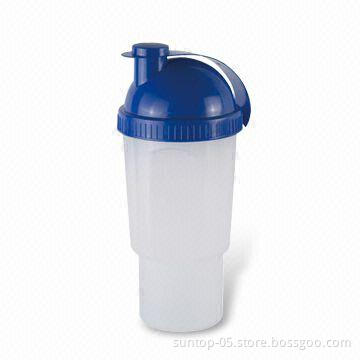 700mL Shaker Bottle, Made of PP, Measuring 10 x 24cm